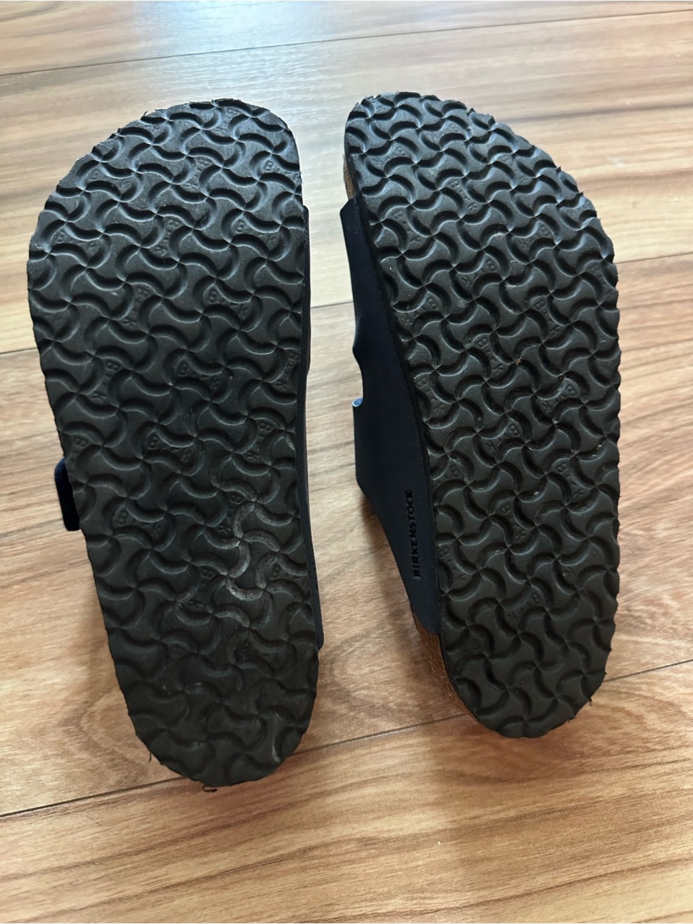 Birkenstock Kids Blue Arizona sandals sz 34 very gently used excellent condition - Picture 6 of 6